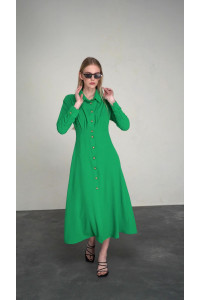 Платье 6418 Зеленый