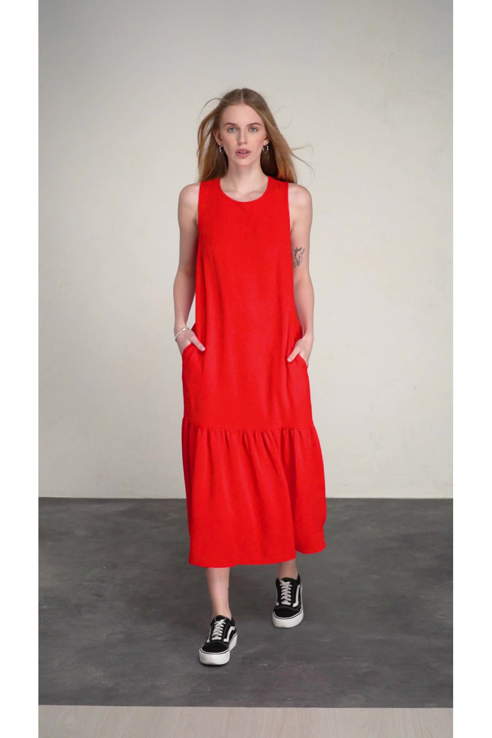 Платье 6428 Сицилийский апельсин