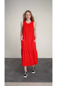 Платье 6428 Сицилийский апельсин