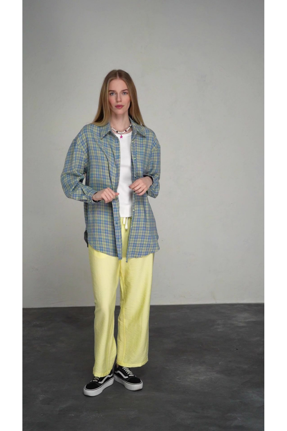 Рубашка 6440 Желтый