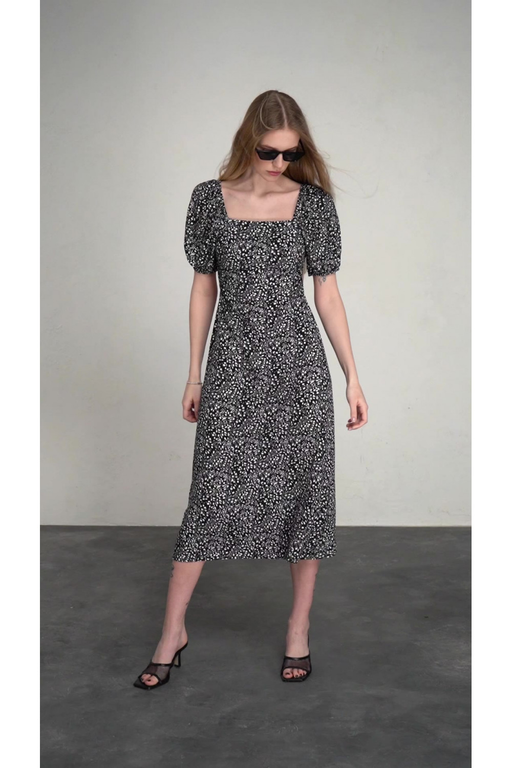 Платье 6443 Черный