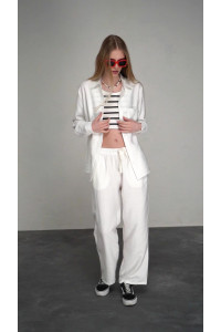 Рубашка 6452 Молочный