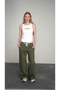 Брюки-карго 6460 Хаки