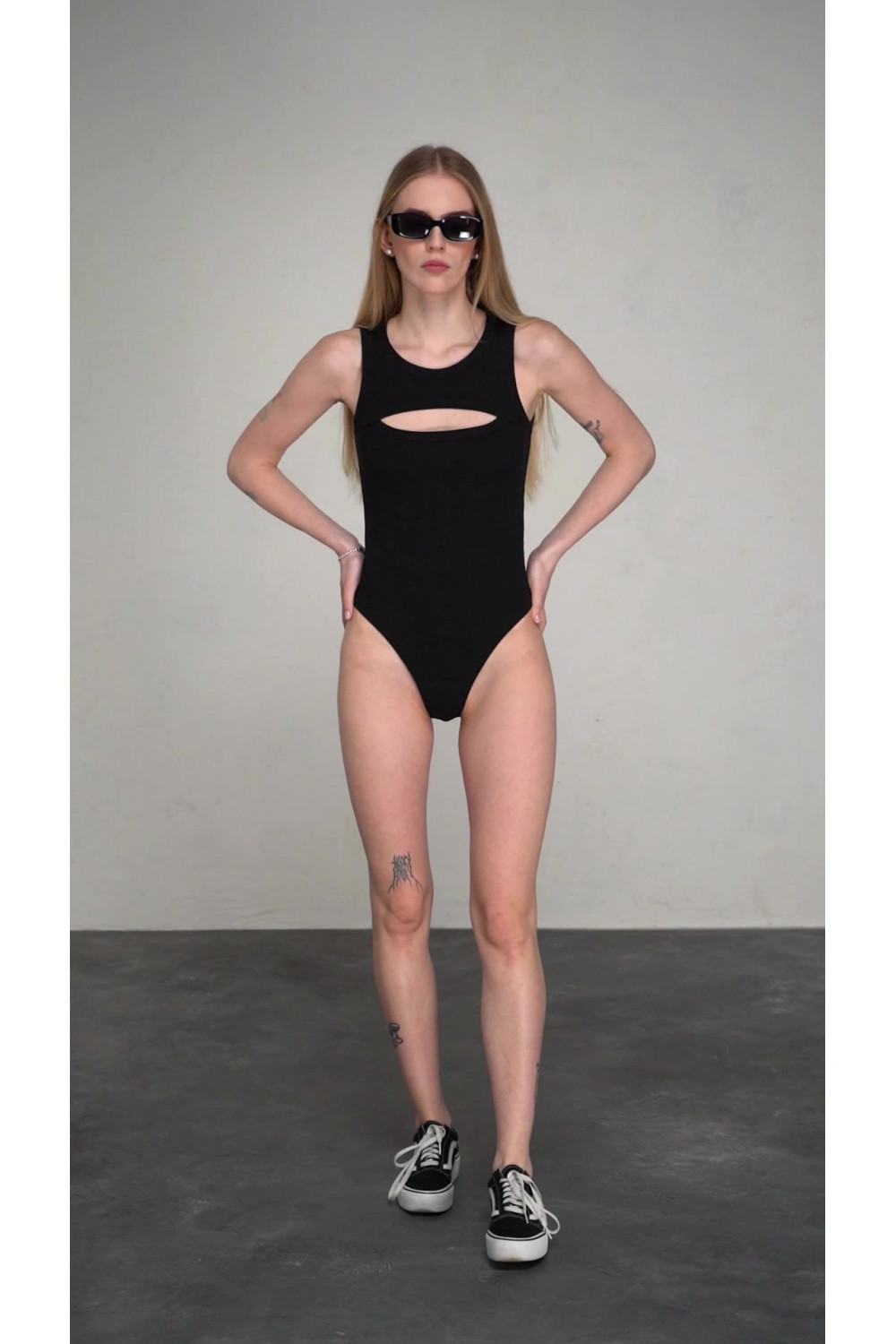 Боди 6461 Черный