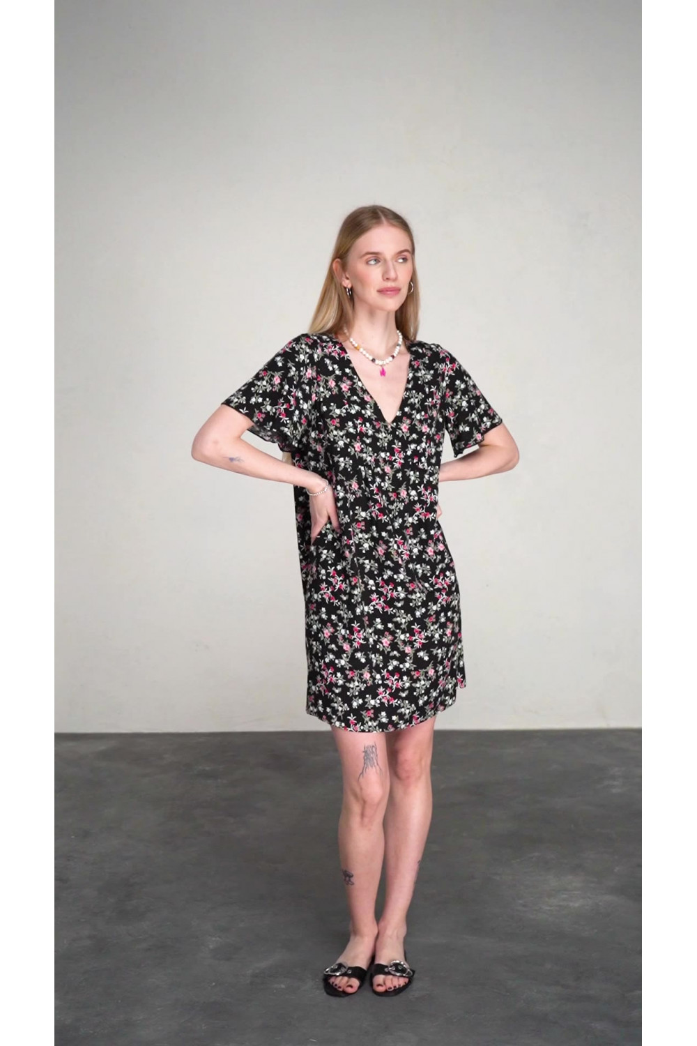 Платье 6464 Черный