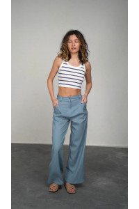 Брюки 6034 Серо-голубой