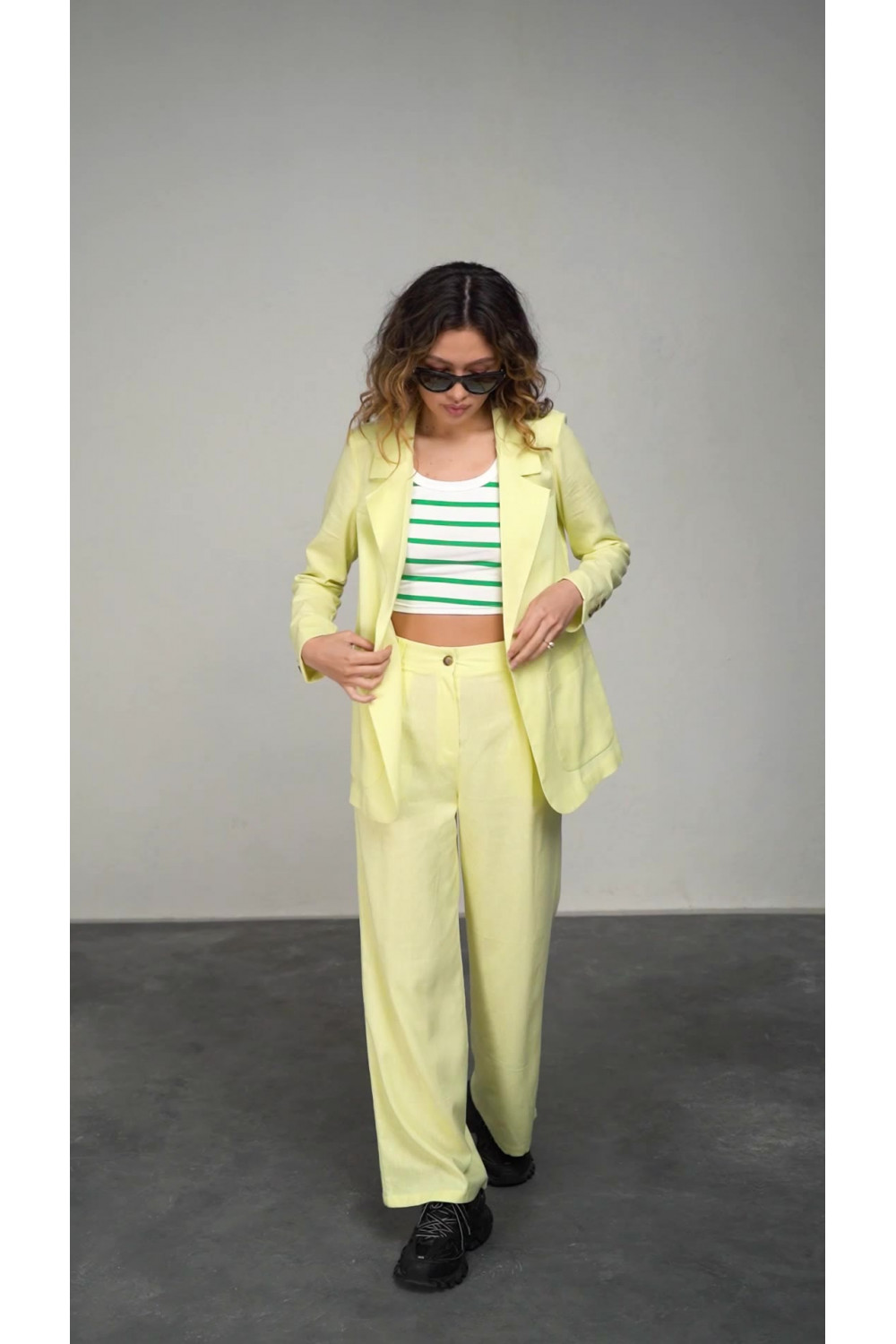 Пиджак 6035 Лимонный