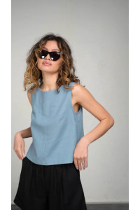 Топ 6454 Серо-голубой