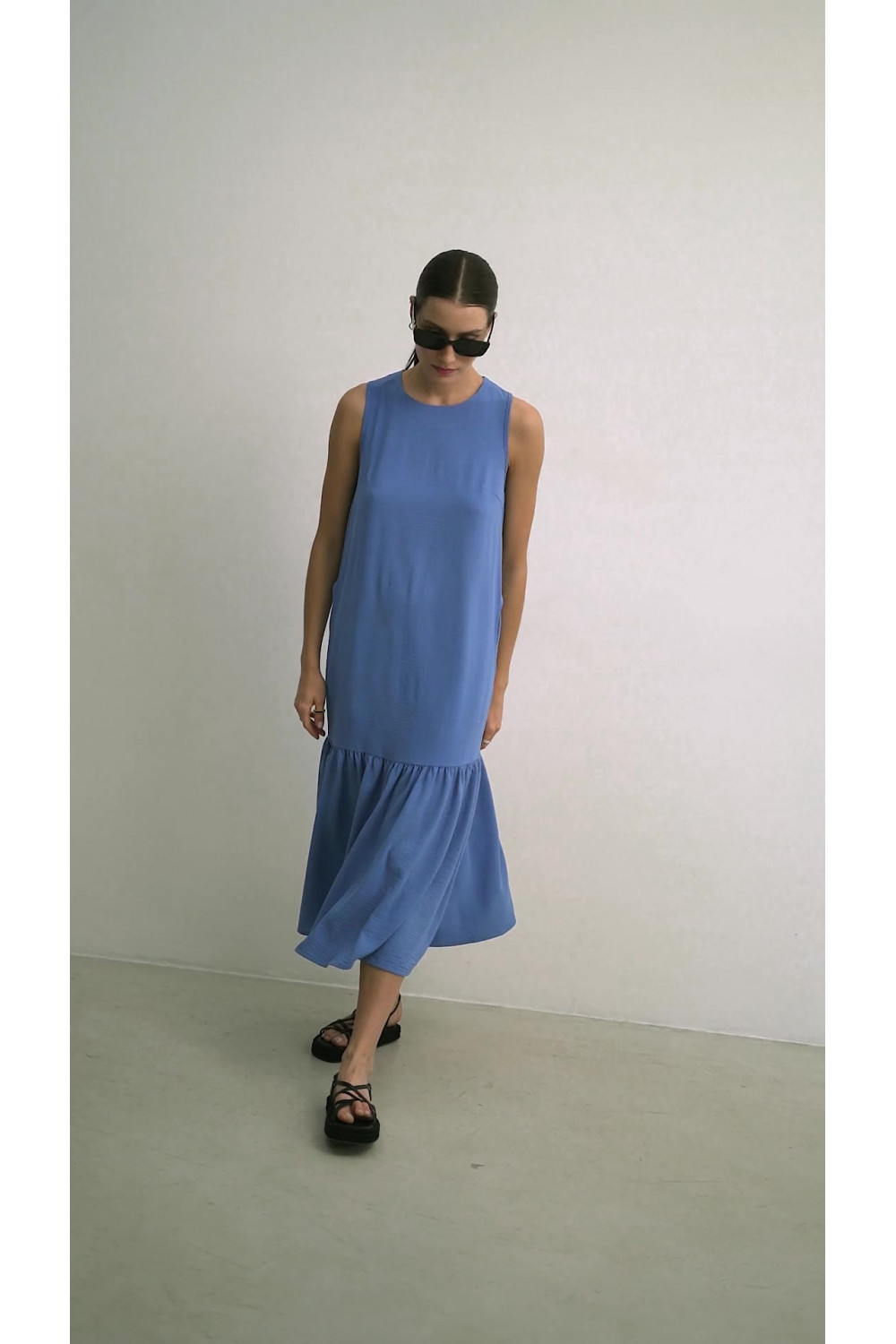 Платье 6428 Васильковый