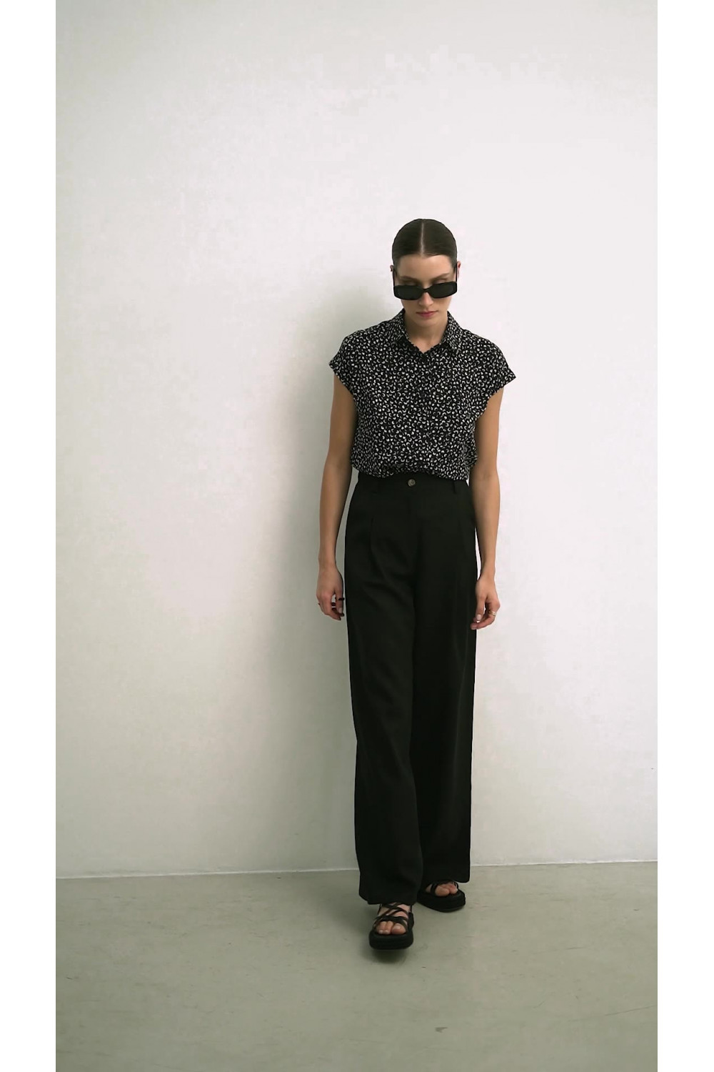 Рубашка 6481 Черный