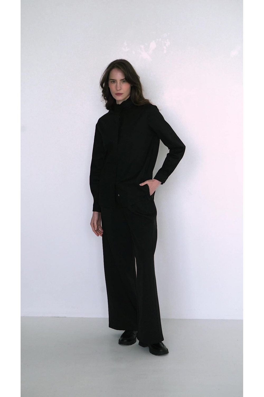 Рубашка 6501 Черный