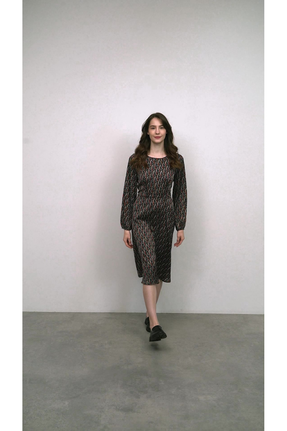 Платье 6513 Черный-золото