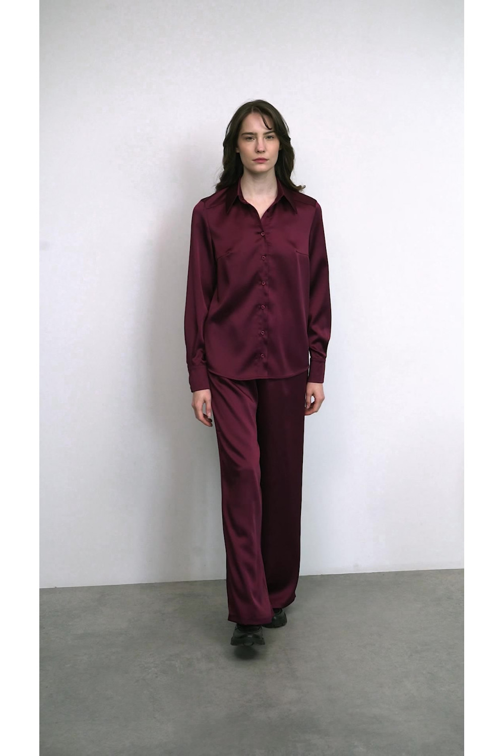 Костюм 6525 Бордовый