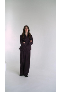 Костюм 6525 Сливовый