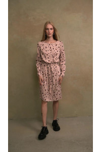 Платье 6527 Бежевый
