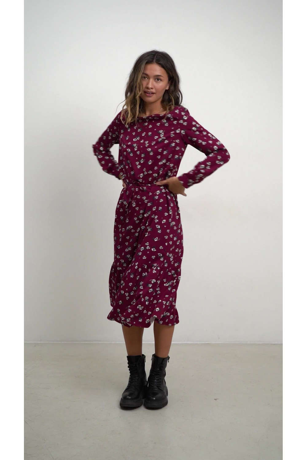 Платье 6526 Марсала