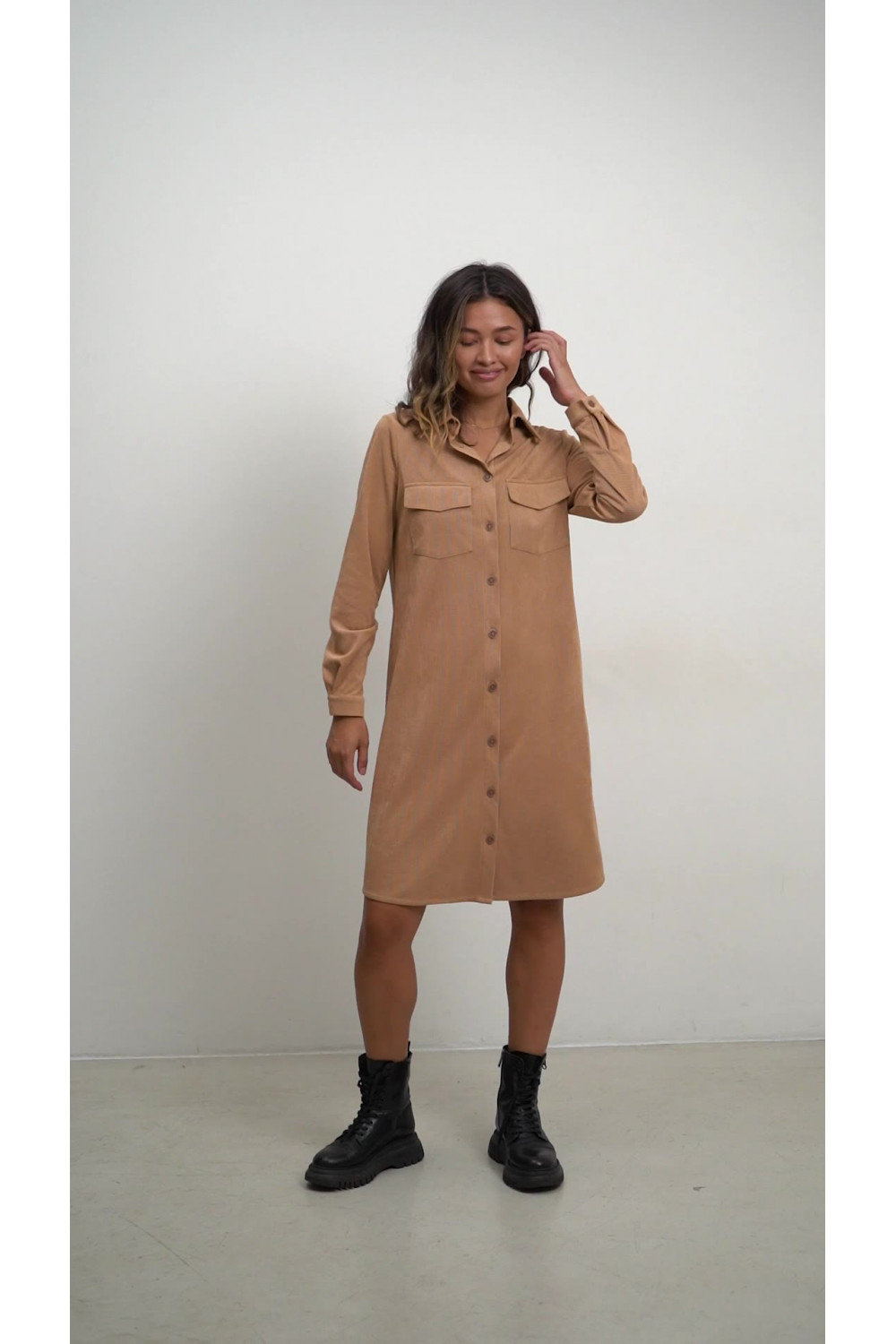 Платье 6535 Песочный