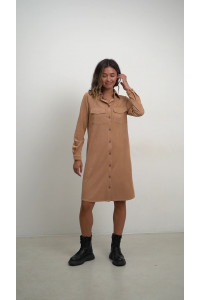 Платье 6535 Песочный