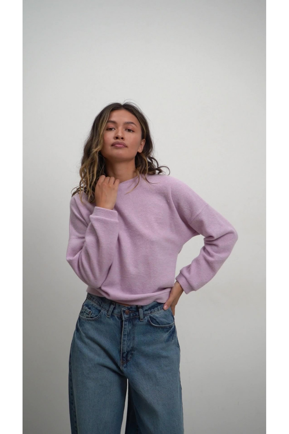 Свитшот 6539 Сирень