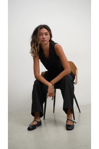 Жилет 6546 Черный