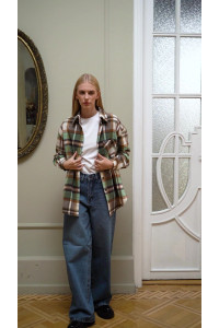 Рубашка 6572 Зеленый