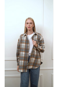 Рубашка 6572 Горчица