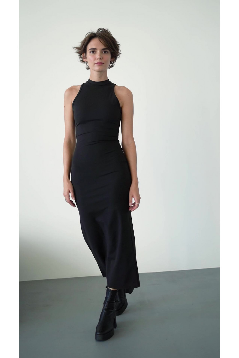 Платье 6578 Черный