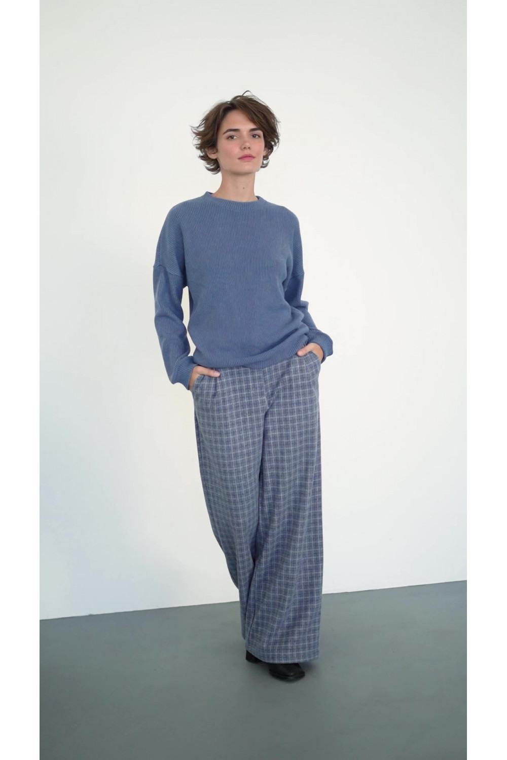 Брюки 6584 Деним