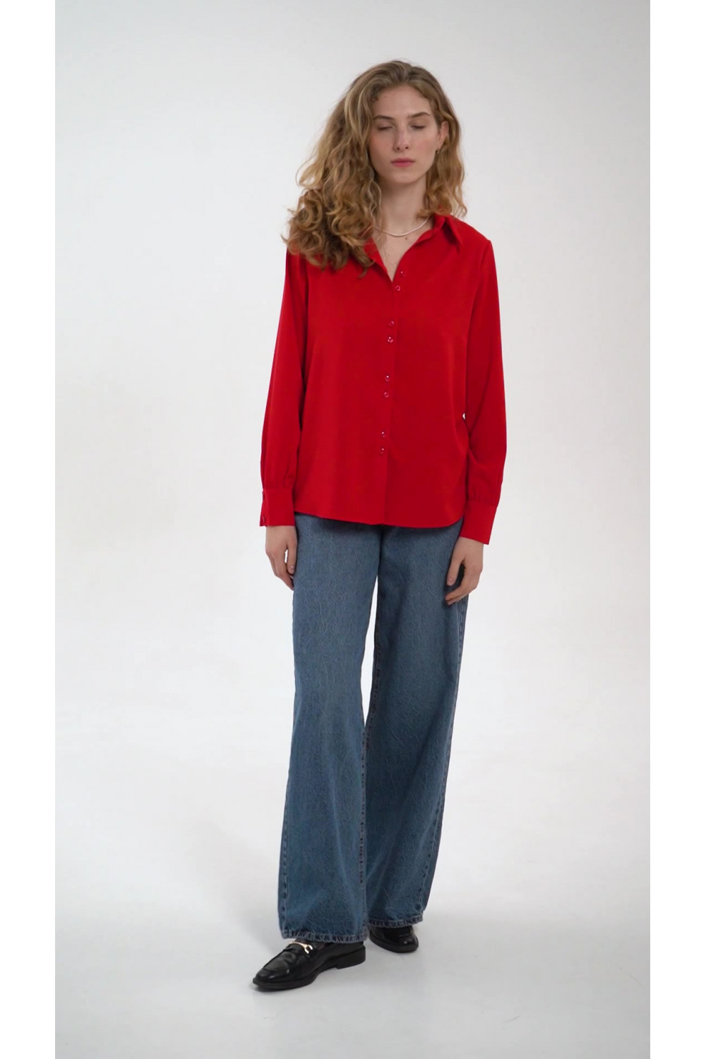 Блуза 6403 Красный