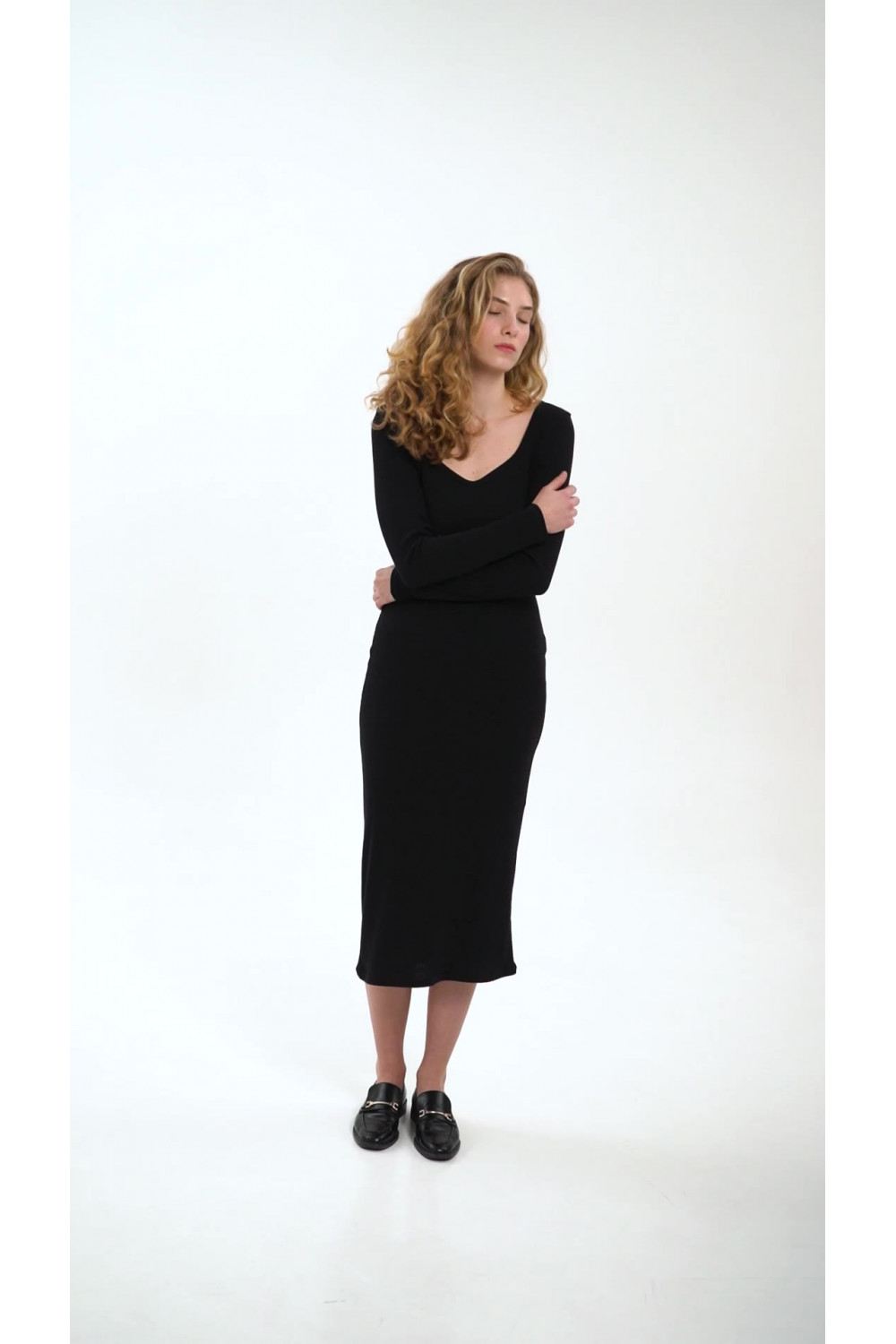 Платье 6601 Черный