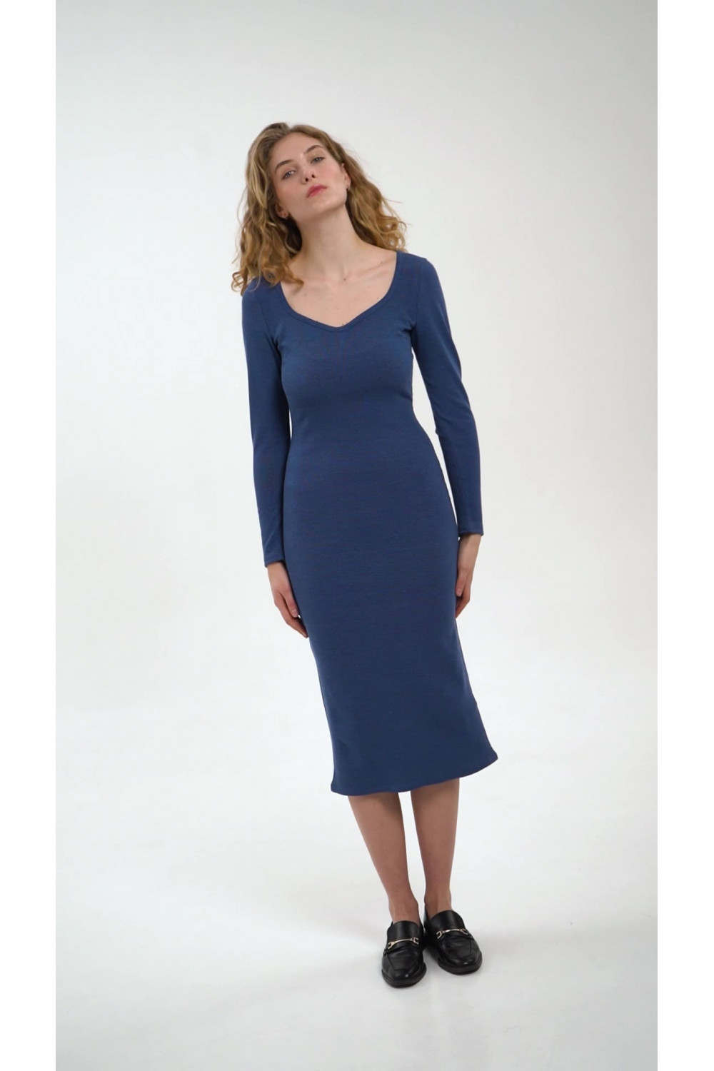 Платье 6601 Деним