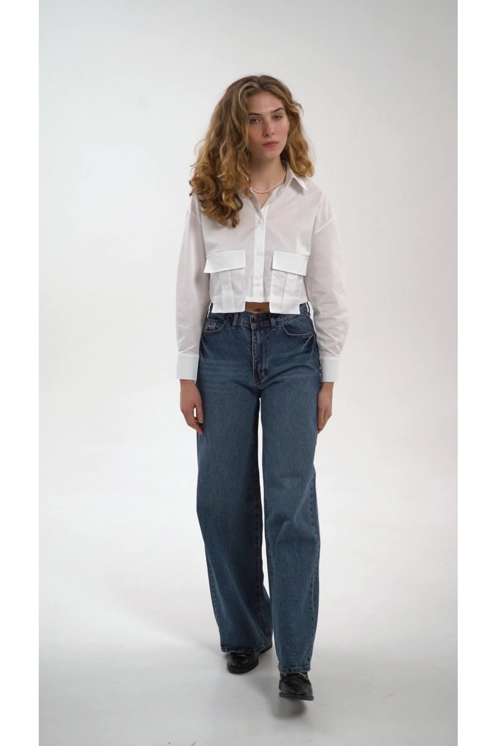 Рубашка 6611 Белый