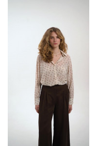 Рубашка 6619 Слоновая кость