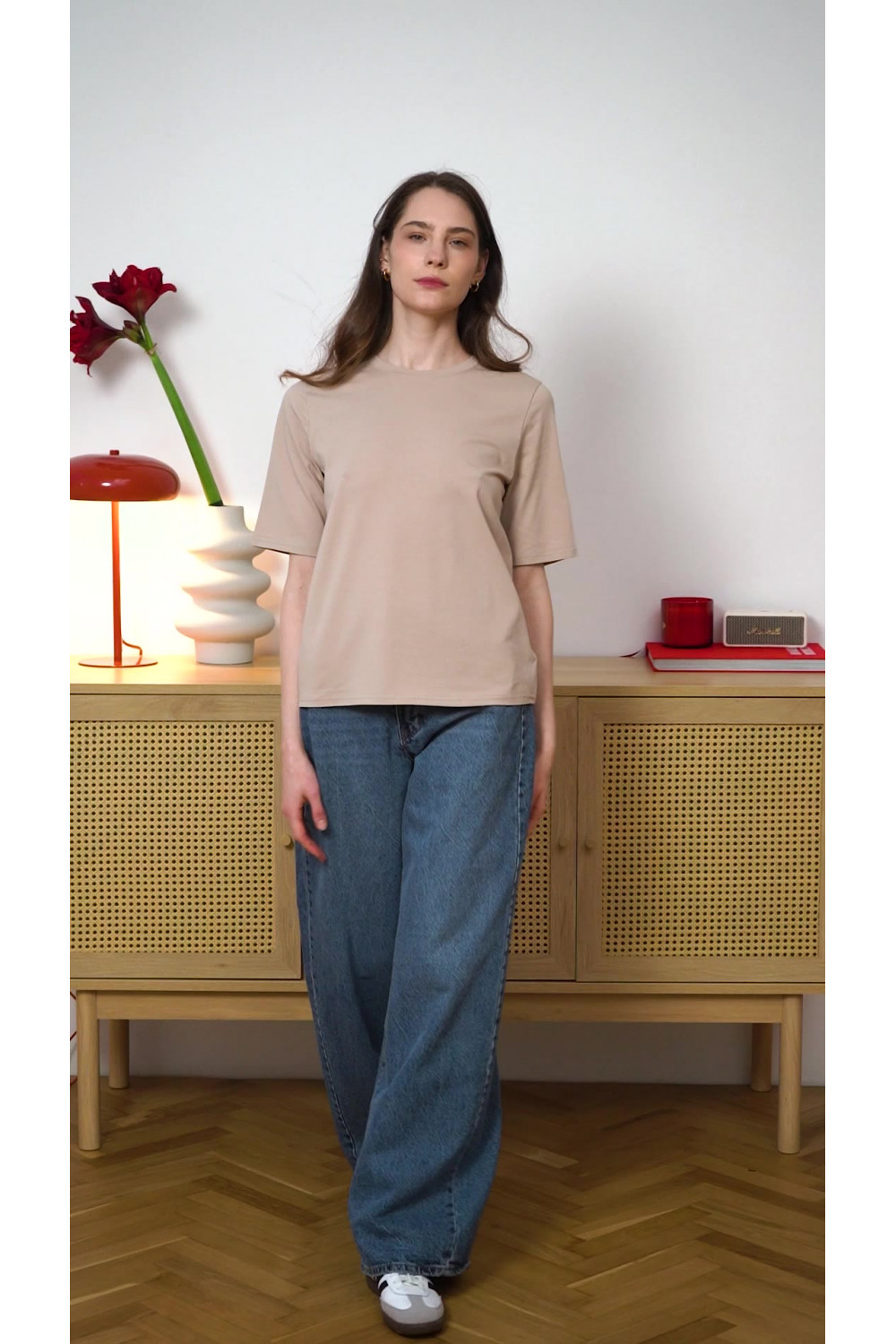 Футболка 6514 Бежевый