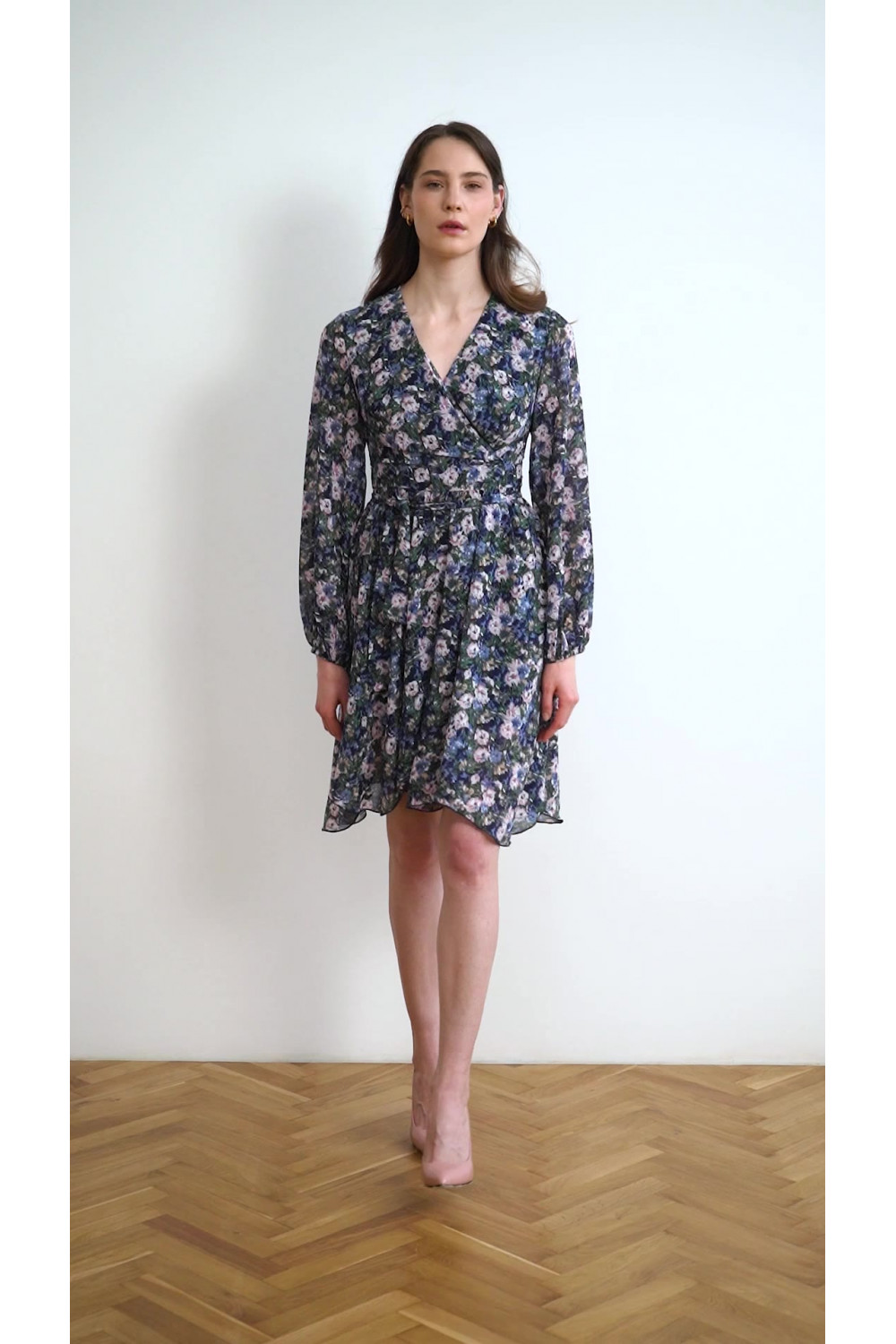 Платье 6609 Синий