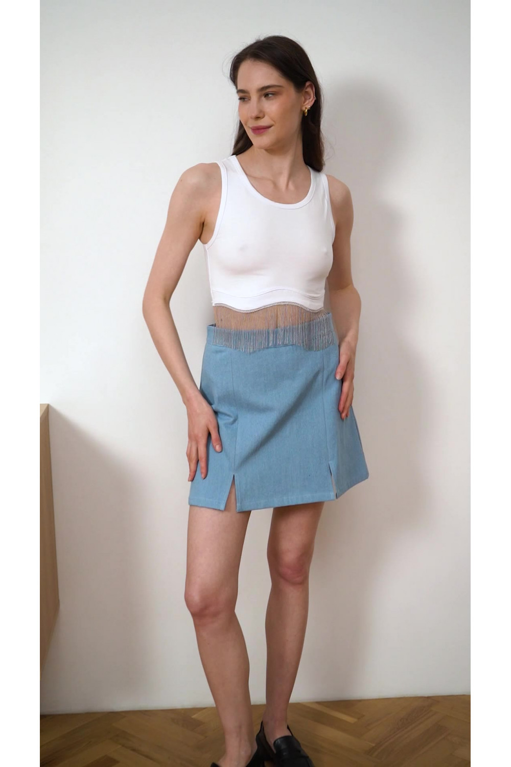 Топ 6631 Белый