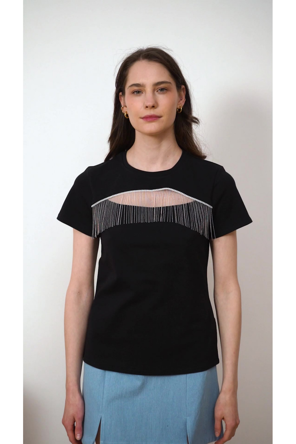 Футболка 6632 Черный