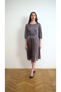 Платье 6634 Пепельный