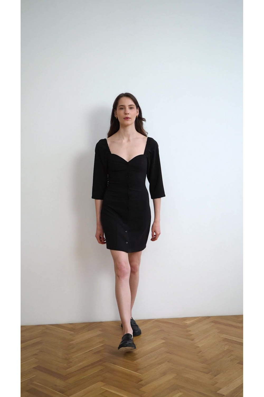 Платье 6635 Черный