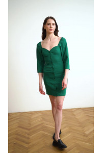 Платье 6635 Зеленый