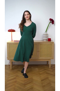 Платье 6636 Зеленый