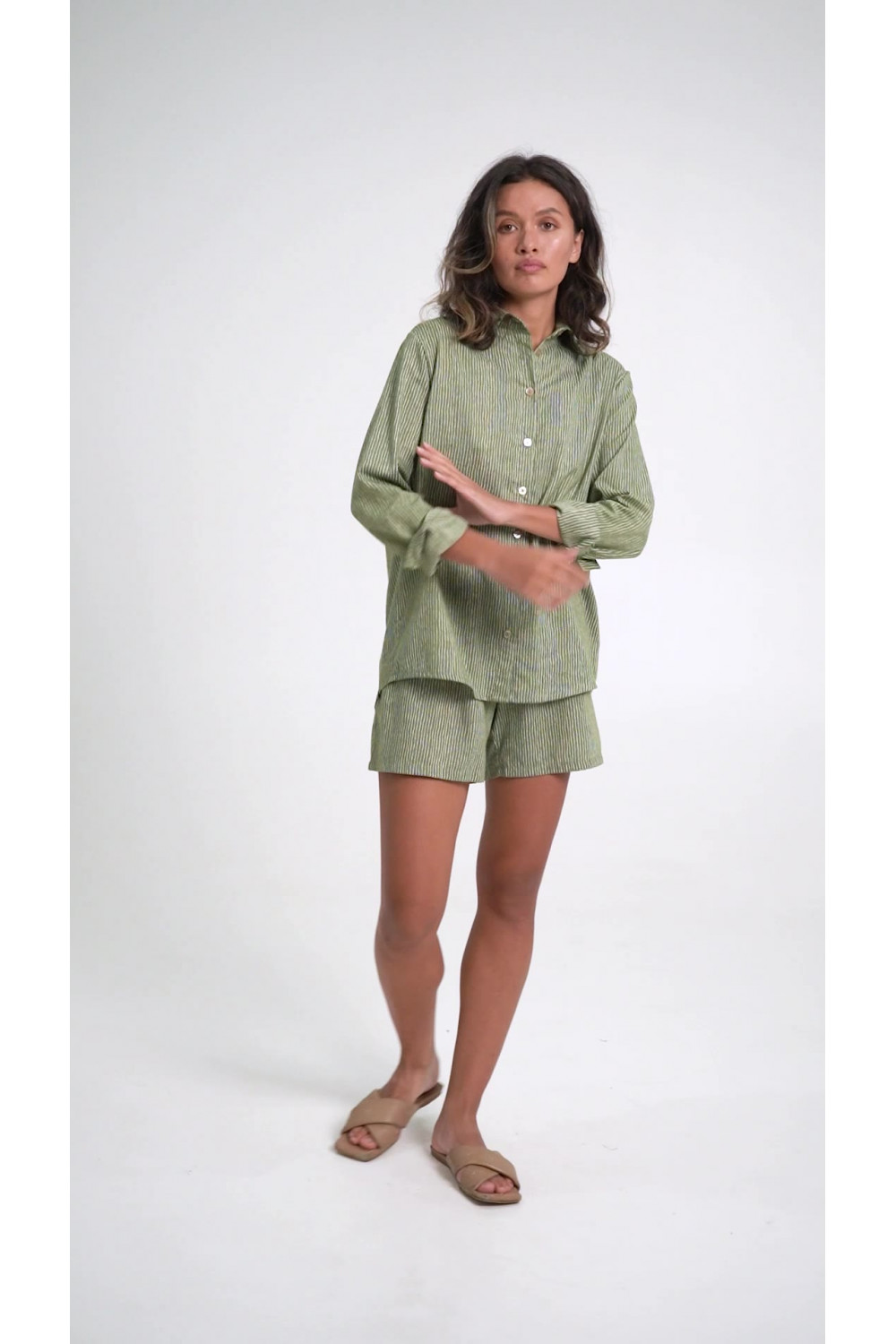 Костюм 6621 Оливковый