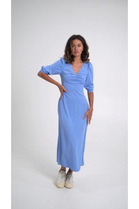 Платье 6645 Голубой