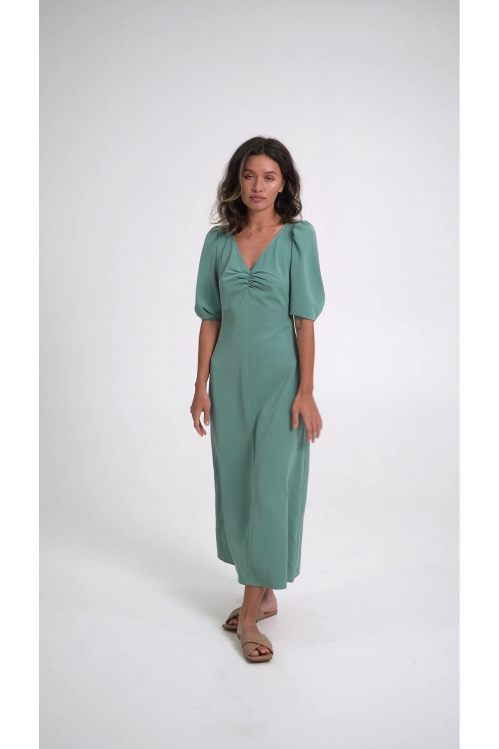 Платье 6645 Шалфей