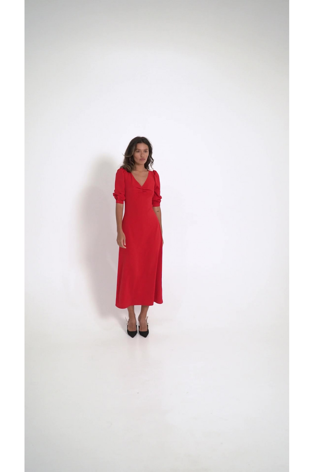 Платье 6645 Красный