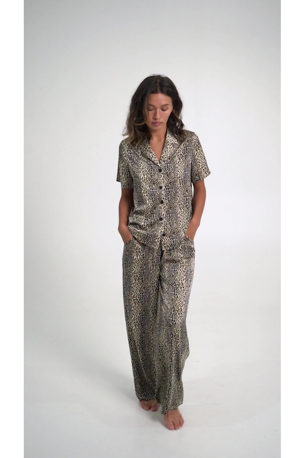 Пижама 6665 Леопард