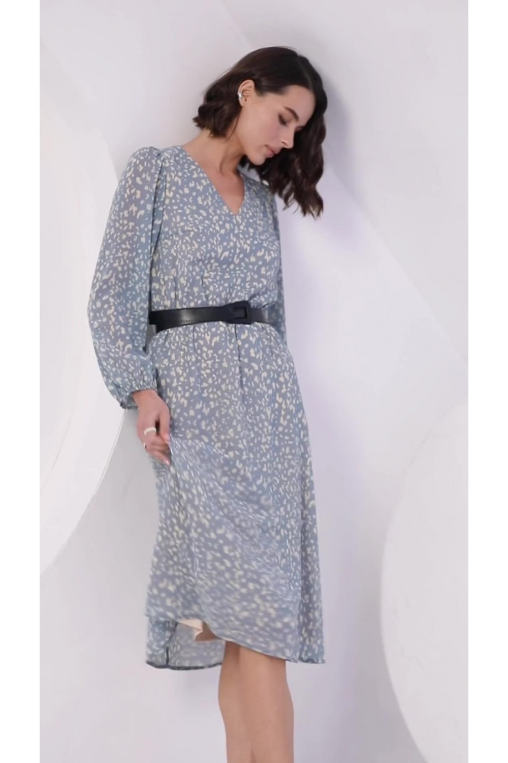 Платье 6419 Деним