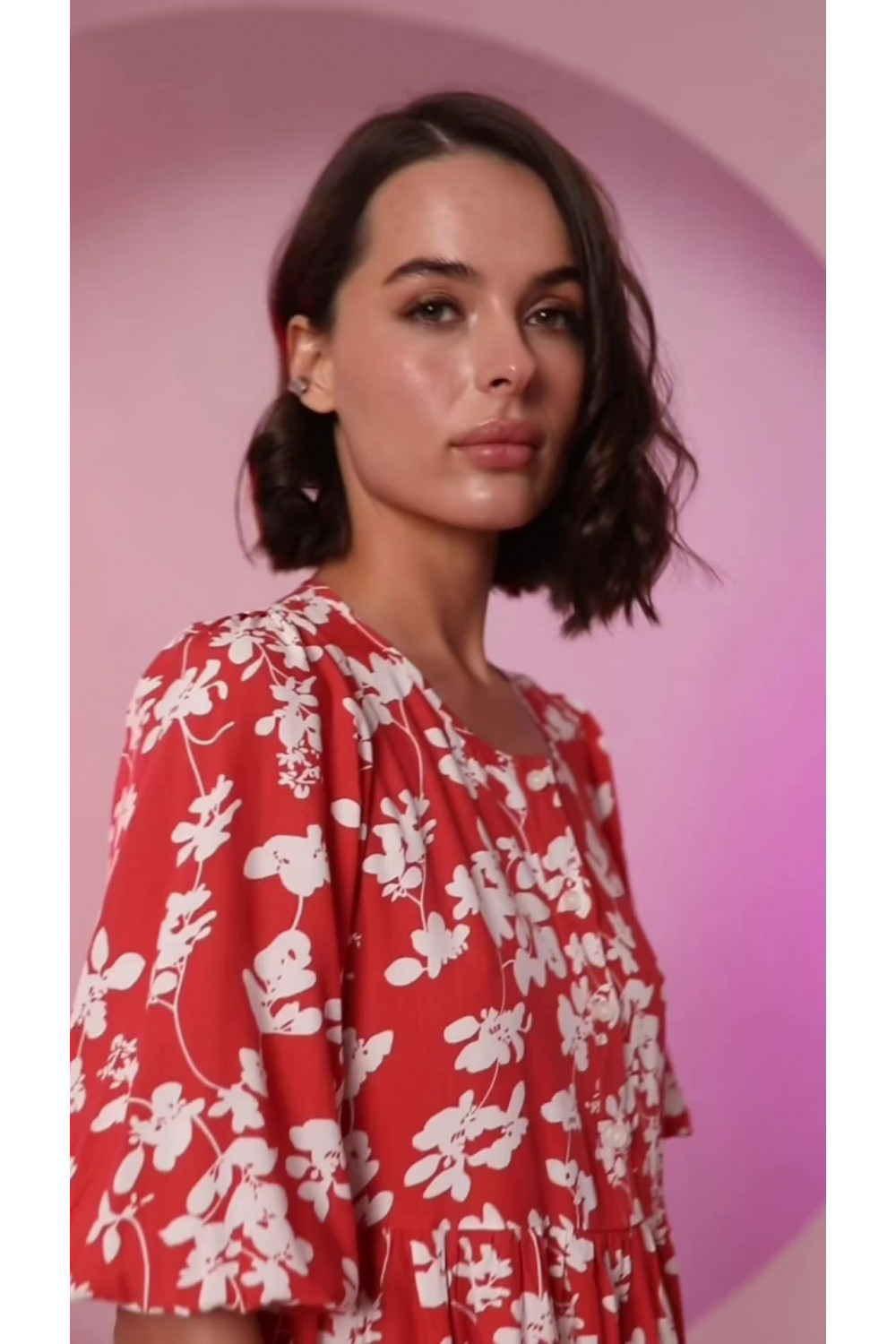 Платье 6649 Лососевый