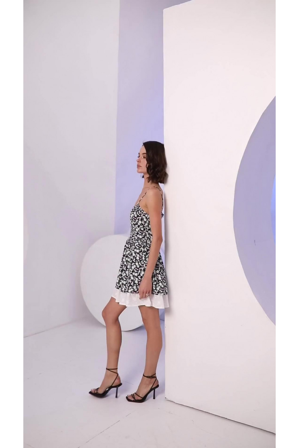 Платье 6676 Темно-синий