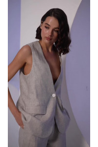 Брюки 6679 Светло-серый